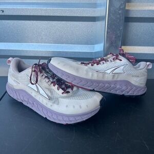 Altra Outroad Womens Running Shoes Pink Burgundy Trai Hybrid Size 10.5